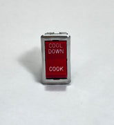 Blodgett - 6502 - SWITCH, ROCKER, DPDT, RED