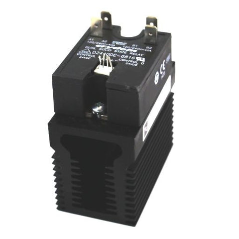 TurboChef - HCT-4213 - 40A Solid State Relay w/Heavy Duty Heat Sink