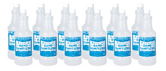 Gold Medal Part # 8887 - Hand Sanitizer (Case of 12) - 1 Quart Bottles & (2) Pumps