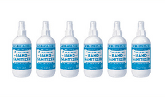 Gold Medal Part # 8889 - Hand Sanitizer (Case of 6) - 8 oz Hand Sanitizer Spray Bottle